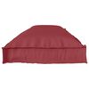 vidaXL Pallet Cushion Set 2 pcs Wine Red 100 x 40 x 8 cm Oxford Fbric