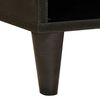 vidaXL TV Cabinet Black and Gold 80 x 33 x 46 cm Engineered wood