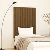 vidaXL Wall Headboard Honey Brown 82.5x3x110 cm Solid Wood Pine