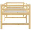vidaXL Mid-high Bed without Mattress Solid Wood Pine 90x200cm