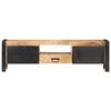vidaXL TV Cabinet 140x30x40 cm Rough Mango Wood