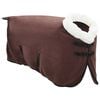 vidaXL Horse Blanket Full Dark Brown 155 cm Polar fleece