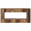 vidaXL Console Table Striped Old Wood 155 x 29 x 74 cm Engineered Wood