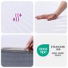 vidaXL Foam Mattress Medium Soft 120x200 cm