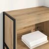 vidaXL Book Cabinet Artisian Oak 60 x 30 x 121 cm Engineered Wood
