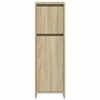 vidaXL Bathroom Cabinet Sonoma Oak 30x30x95 cm Engineered Wood