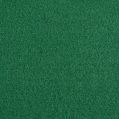 vidaXL Exhibition Carpet Plain 1.2x12 m Green