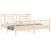 vidaXL Bed Frame without Mattress 200x200 cm Solid Wood