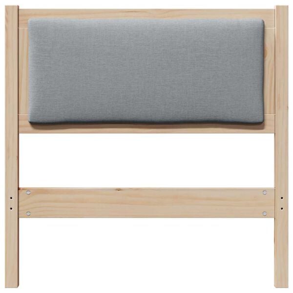 vidaXL Headboard Other Brown 75 cm Solid pine wood