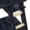 vidaXL Cat Tree with Sisal Scratching Posts Blue 122 cm