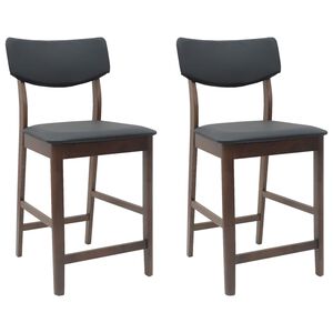 vidaXL Dining Chairs 2 pcs Light Brown 48 x 49 x 95 cm