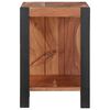 vidaXL Bookshelf Brown 50 x 30 x 40 cm Solid Acacia wood