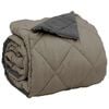 vidaXL Full Year Duvet Light Grey and Anthracite 220 x 260 cm