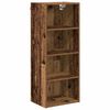 vidaXL Hanging Cabinet Old Wood 40 x 29.5 x 100 cm Engineered Wood