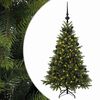 vidaXL Artificial Christmas Tree with Bauble 150 cm 150 LEDs