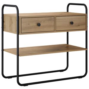 vidaXL Console Table Artisan Oak 80 x 40 x 75 cm Engineered Wood