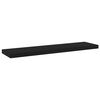 vidaXL Bookshelf Boards 8 pcs Black 40x10x1.5 cm Engineered Wood