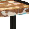 vidaXL Coffee Table Multicolour 40 x 40 x 38 cm Solid Reclaim Wood