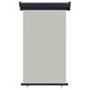 vidaXL Balcony Side Awning 105x250 cm Grey
