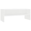 vidaXL TV Cabinet White 100x40x40 cm Engineered Wood