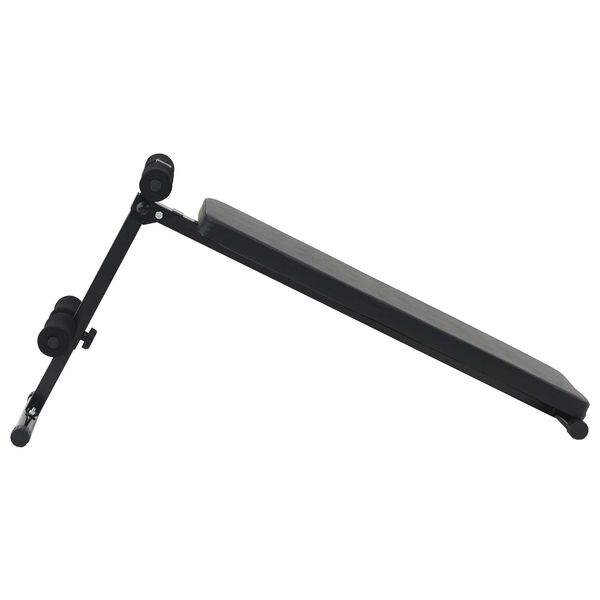 vidaXL Sit Up Bench 150 kg Foldable and Height Adjustable 48-68 cm Steel