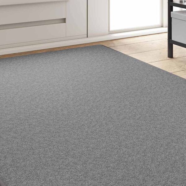 vidaXL Carpet Runner Light Grey 100 x 250 cm 100% Polypropylene