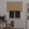 vidaXL Venetian Blind Manual Light Brown with Pattern 150 x 120 cm PVC