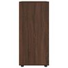 vidaXL Storage Cabinets 2 pcs Brown Oak 80 x 48 x 105 cm