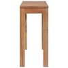 vidaXL Console Table Solid Teak Wood with Natural Finish 110x35x76 cm
