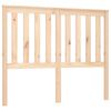 vidaXL Bed Headboard 141x6x101 cm Solid Wood Pine