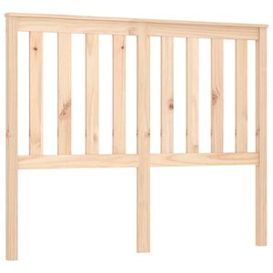 vidaXL Bed Headboard 141x6x101 cm Solid Wood Pine