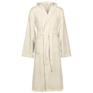 vidaXL Bathrobe KINN Cream L Cotton