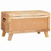 vidaXL Storage Box with Storage 70 x 35 x 40 cm Solid mango wood