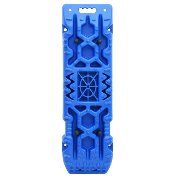 vidaXL Traction Boards 2 pcs Blue 107x31x7 cm Nylon