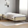 vidaXL Bed Frame without Mattress Sonoma Oak 100x200 cm
