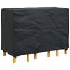 vidaXL Furniture Cover Plain Black 130 x 80 x 70 cm 210D