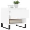 vidaXL Coffee Table White 50x46x50 cm Engineered Wood