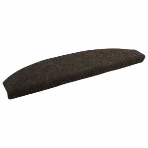 vidaXL Self-adhesive Stair Mats 15 pcs 80 x 24.5 x 3.5 cm Dark Brown