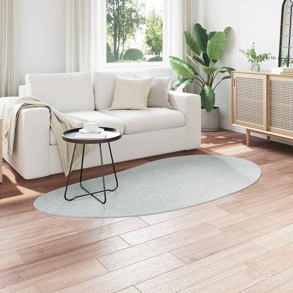 vidaXL Carpet Folding Grey 100 x 200 cm Polyester