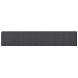 vidaXL Carpet Runner | Anthracite | Needle-punched fabric (100% polypropylene)