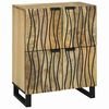 vidaXL Sideboard Brown 60 x 33 x 75 cm Solid mango wood