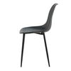 Venture Home Dining Chairs 2 pcs Polar Plastic Black