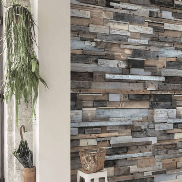 DUTCH WALLCOVERINGS Photo Mural 3D Woods Brown