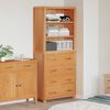 vidaXL Storage Furniture Set with Drawer Brown Engineered wood