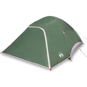 vidaXL Family Tent Dome 6-Person Green Waterproof
