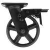 Mac Lean Swivel Caster Wheel with Brake 150 mm Black