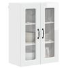 vidaXL Kitchen Cabinet with Shelf High Gloss White 60 x 31 x 80 cm