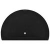 vidaXL Parasol Base Half Round Polyresin 9 kg Black