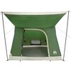 vidaXL Camping Tent with Roof Green 223 x 163 x 130 cm Taffeta