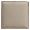 vidaXL Cushion 4 pcs Taupe 40 x 40 x 8 cm Oxford Fabric